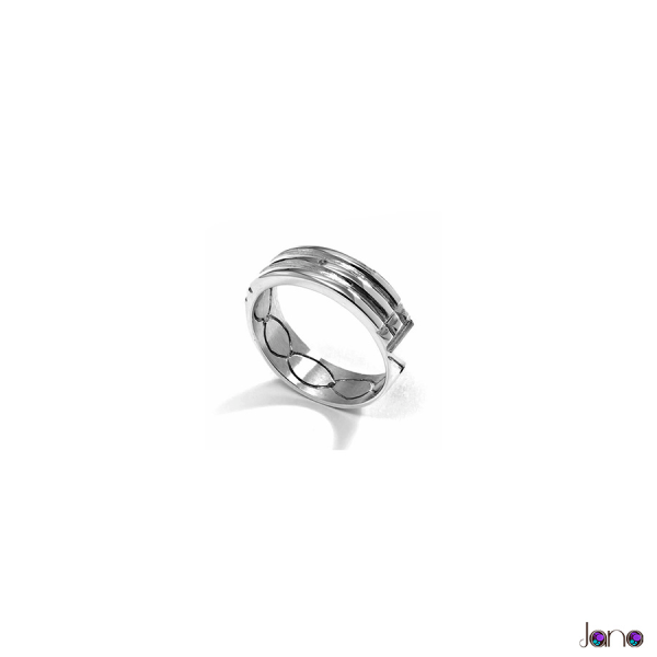 Anillo Atlante Clásico 6 mm Plata 925