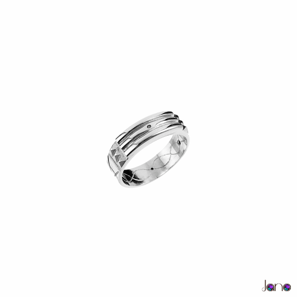 Anillo Atlante Clásico 6 mm Plata 925