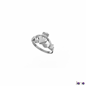 Anillo Claddagh Celta en plata 925