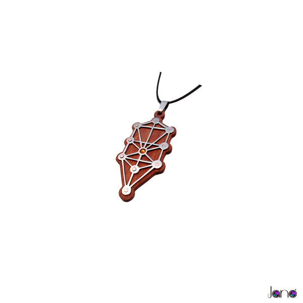 Colgante del Árbol de la Vida de la Cábala