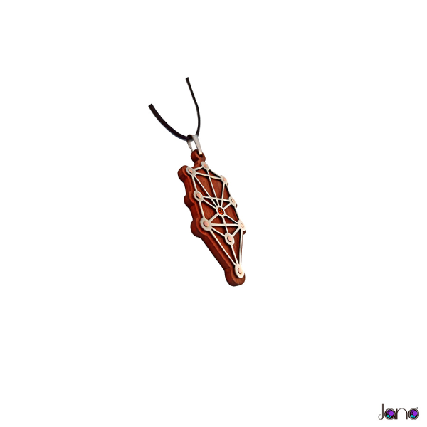 Colgante del Árbol de la Vida de la Cábala