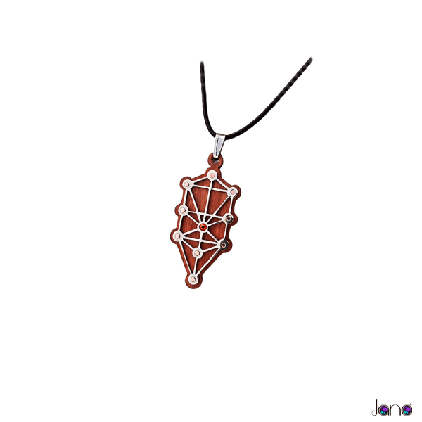 Colgante del Árbol de la Vida de la Cábala