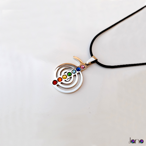 colgante-cho-ku-rei-con-piedras-7chakras-janojoyas
