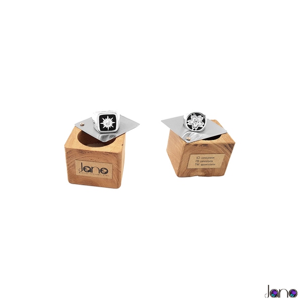 Anillos de Sellos Personalizados – Plata 925 con Diseño Único
